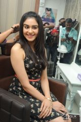 Adah Sharma Launches Naturals Salon at Pragathi Nagar
